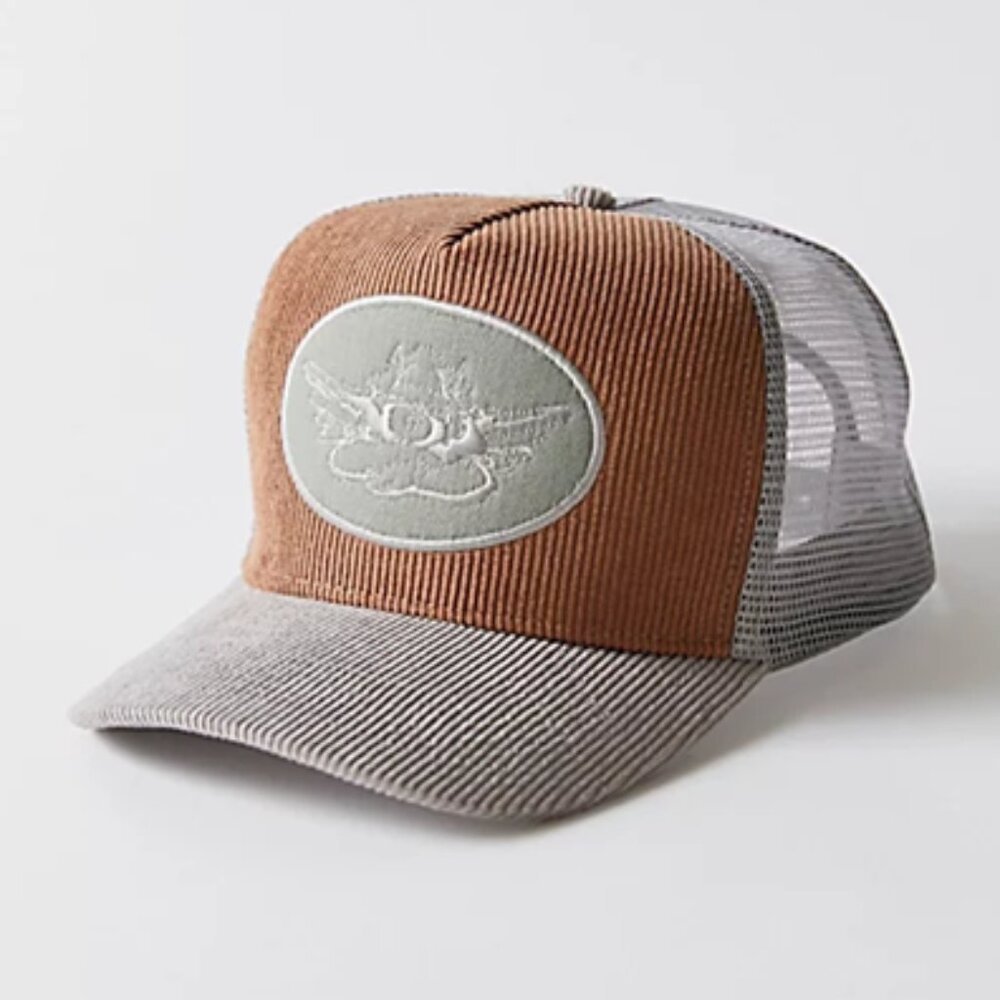 NEW Boys Lie Saguaro Corduroy Cord Cupid Patch Trucker Snapback Baseball Cap Hat